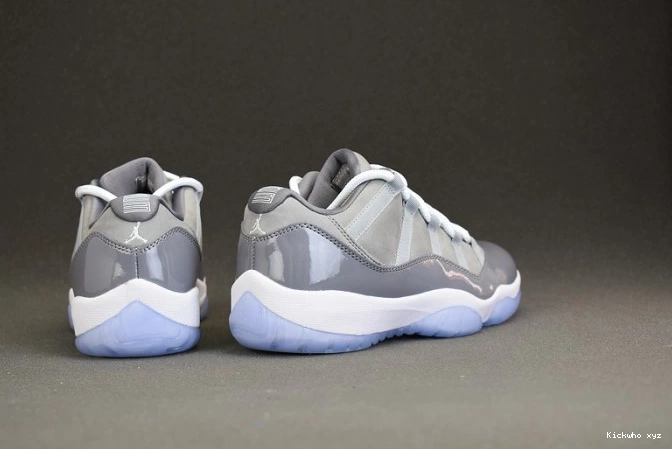 Low 11 528895-003 Air Jordan Cool Grey 0722